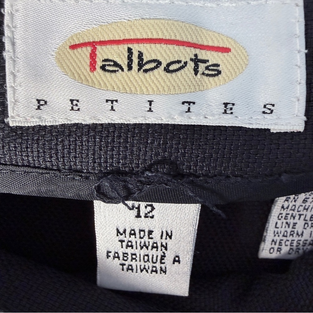 15% Linen Talbots Classic Pleated Black Mini Skirt 😍 Adorable! - Picture 4 of 5